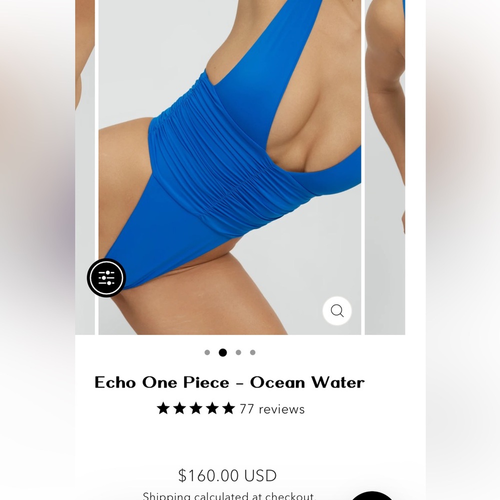 Riot Swim Echo One Piece - Ocean Blue